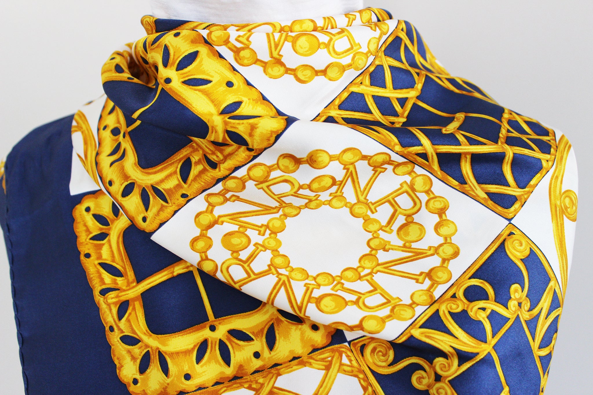 Nina Ricci Vintage Silk Scarf – SHE GOES ROGUE1