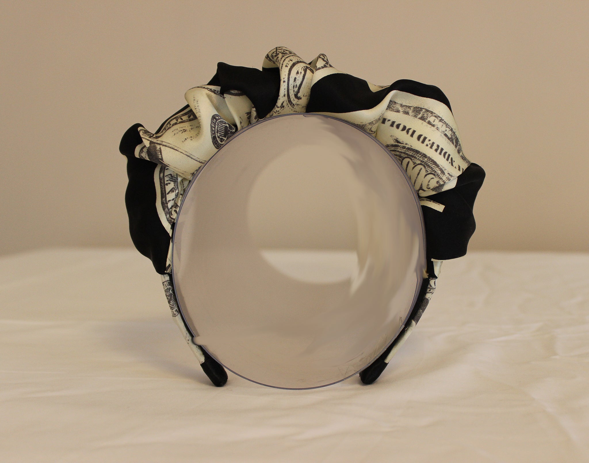 Greenback headband Head Couture SHE GOES ROGUE   