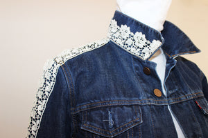 Levi's x 1930's Schiffli Lace  SHE GOES ROGUE   