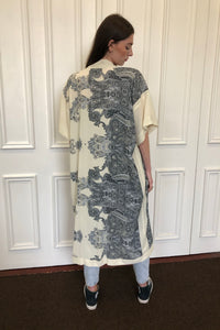 Grey Dragon Kimono Handmade Kimonos She Goes Rogue   