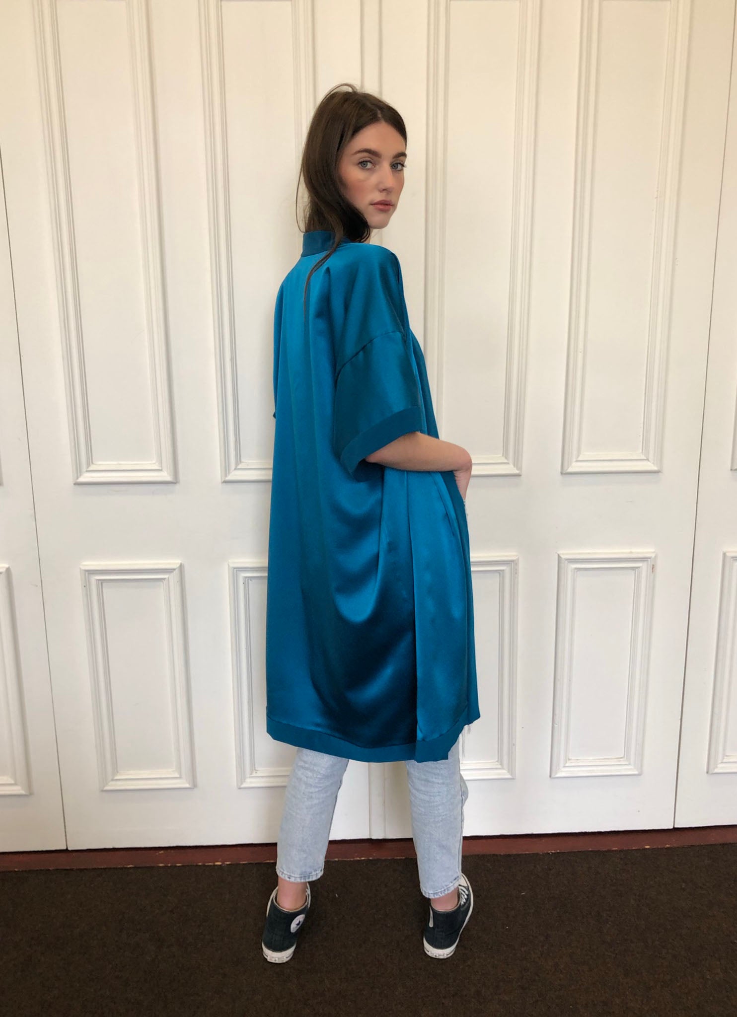 Rogue Kimono in Prada Handmade Kimonos She Goes Rogue   